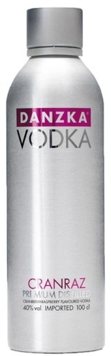 DANZKA Vodka Cranraz 40% 1L