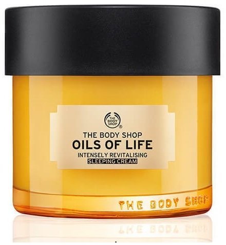 The Body Shop Oils of Life Intensely Revitalising Sleeping Cream 80ml The Body Shop Oils of Life Intensely Revitalising Sleeping Cream 80ml