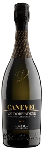 Canevel Black Label Valdobbiadene Prosecco Superiore DOCG, White Brut Sparkling Wine 0,75L Canevel Black Label Valdobbiadene Prosecco Superiore DOCG, White Brut Sparkling Wine 0,75L