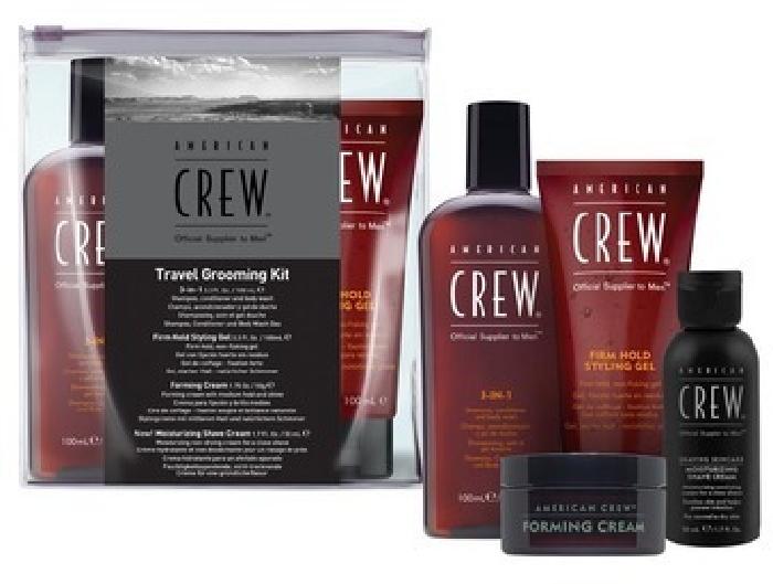 American Crew Skincare set Travel Grooming