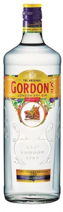 Gordon's London Dry Gin 1Lt - Naughty Grape