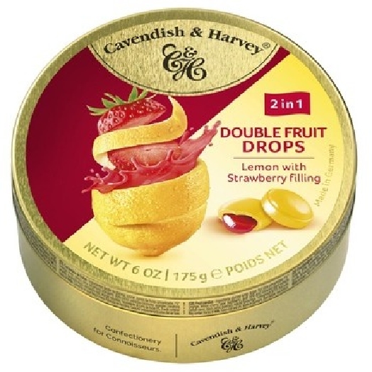 Cavendish&Harvey Duo Fruit Lemon Strawberry 685076 175g