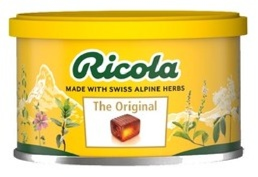 Ricola Original Herb Swiss Herb Drops 1010137 90g