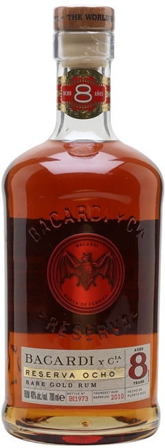 Bacardi Reserva 8 Anos Rum 1L Bacardi Reserva 8 Anos Rum 1L