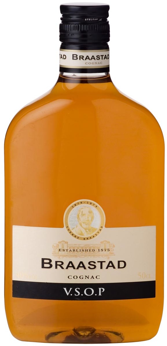 Braastad VSOP 40% Cognac 0.5L Braastad VSOP 40% Cognac 0.5L
