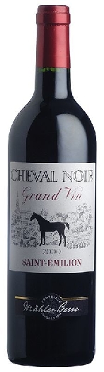 Mähler-Besse Saint-Émilion Cheval Noir red wine 13% 0.75L