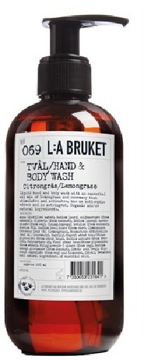 L:A BRUKET 069 Liquid Soap Lemongrass 11124 250 ml