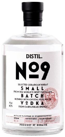 Staritsky&Levitsky Distil.No9 Vodka 40%