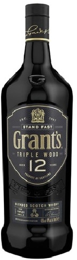 Grant's Triple Wood 12YO 40% 1L