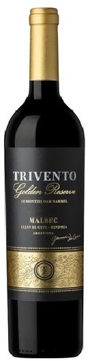 Trivento Golden Reserve, Malbec, Mendoza, dry, red 0.75L