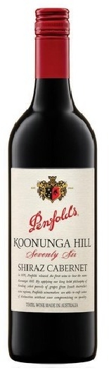 Penfolds Koonunga Hill 76, Shiraz / Cabernet Sauvignon, South Australia, wine, dry, red (screw cap) 0.75L