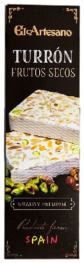 El Artesano Imperial nougat with nuts Supreme quality 70g