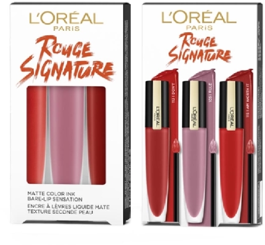 L'Oréal Paris Rouge Signature Lipstick Trio 21 ml