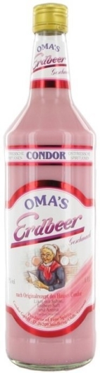 Condor Oma's Sahnelikor Erdbeere 1L