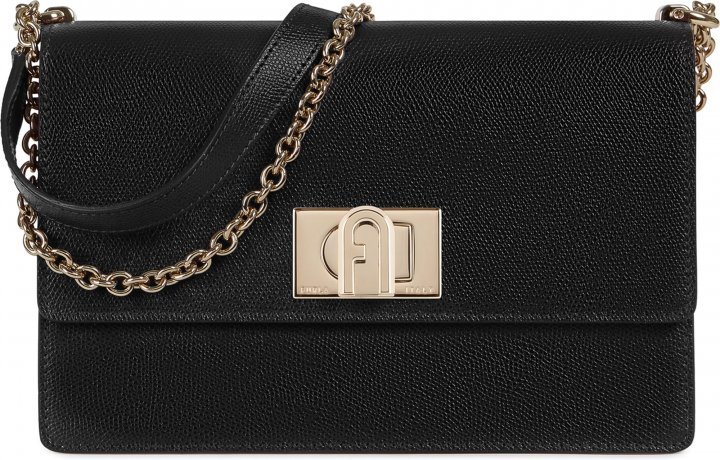 Furla 1927 S Crossbody, Black 1064448 Furla 1927 S Crossbody, Black 1064448