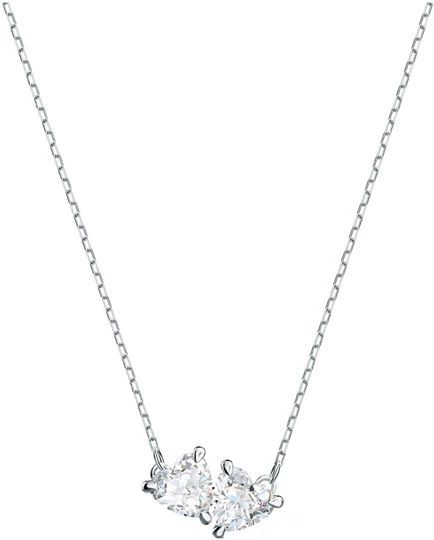 Swarovski Necklace 5537882 cz white size: 38 CM non precious alloy,rhodium plated.swarovski c Swarovski Necklace 5537882 cz white size: 38 CM non precious alloy,rhodium plated.swarovski c