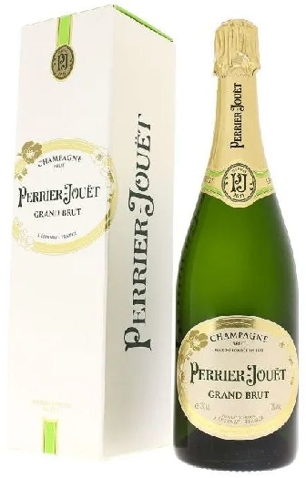 Perrier-Jouët Grand Brut gift box champagne 12.5% 0.75L