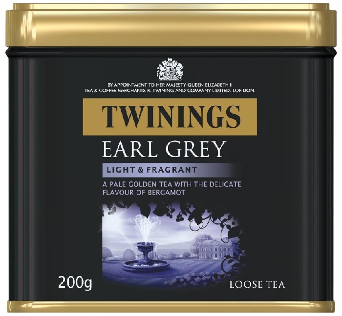 Twinings Earl Grey Tea in Tin 200g