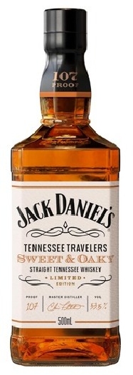Jack Daniel's Tennessee Travelers Sweet&Oaky 53.5% 0.5L