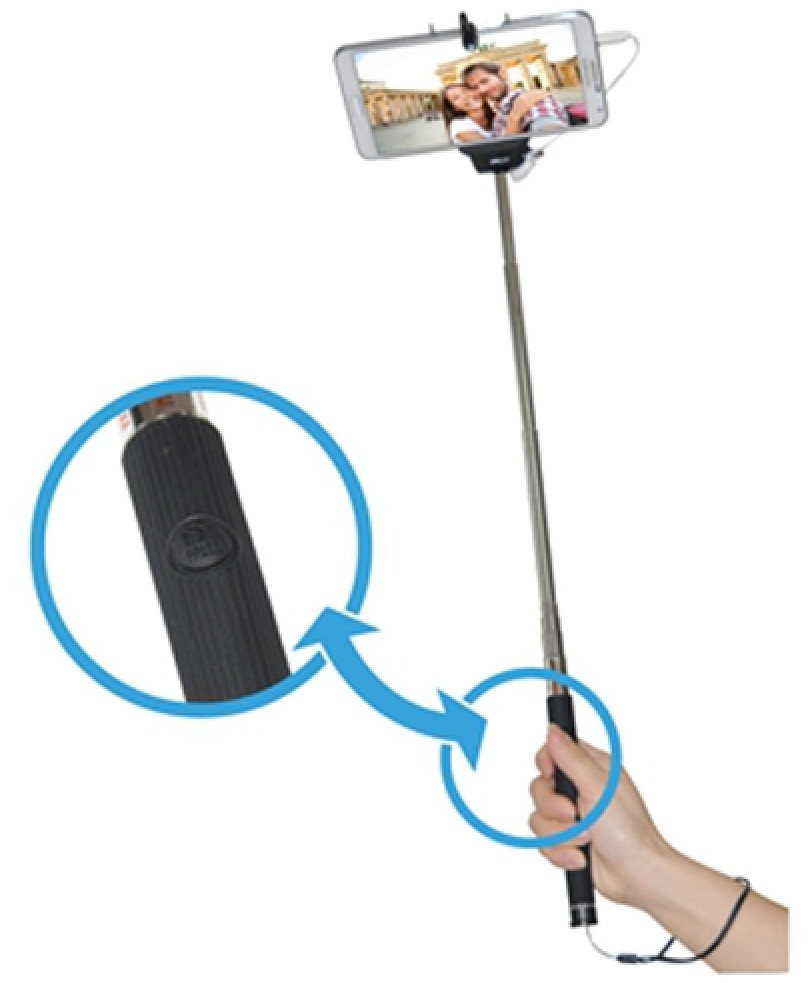 1672 Dea Universal Selfie Stick Black 1672 1672 Dea Universal Selfie Stick Black 1672