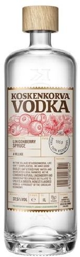 Koskenkorva Lingoberry Spruce Vodka 37.5%