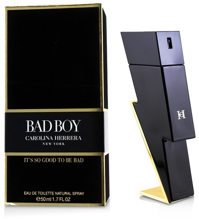 Carolina Herrera Bad Boy Eau de Parfum 50 ml in duty-free at airport ...