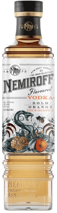 Nemiroff Orange DeLuxe 40% 0.5L Nemiroff Orange DeLuxe 40% 0.5L