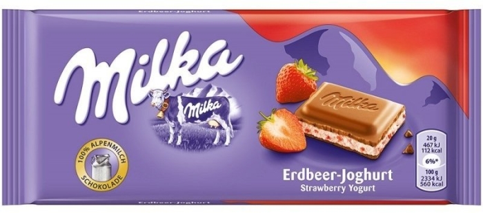 Milka Strawberry-Yoghurt 100g