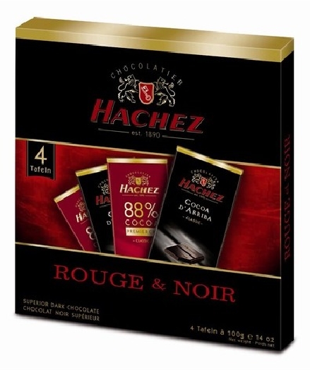 Hachez Rouge&Noir 400g