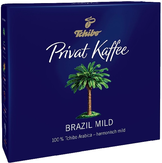 Tchibo Privat Kaffee Brazil Mild 2x250g