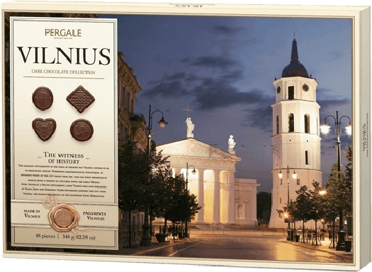 Pergale Praline Vilnius with Dark Chocolate 348g