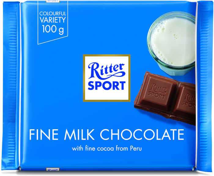 Ritter Sport Extra Fine Milk Chocolate