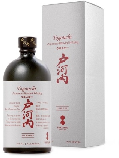 Togouchi Kiwami Whisky 40%, giftpack 0.7L