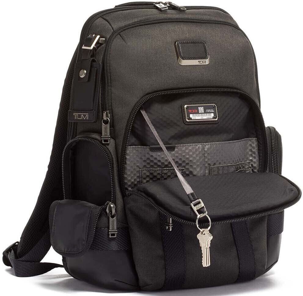 Tumi Alpha Bravo Nathan Backpack, Graphite 0232693GT3 Tumi Alpha Bravo Nathan Backpack, Graphite 0232693GT3