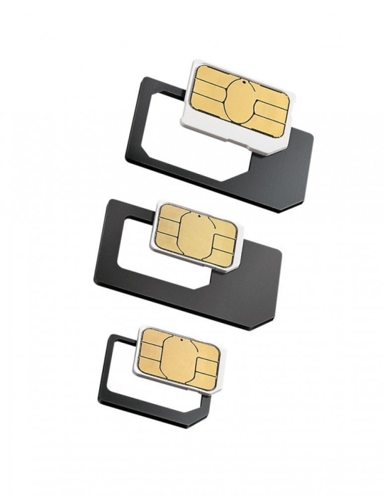 Cellular Line Utility Sim Adapter 3 In 1