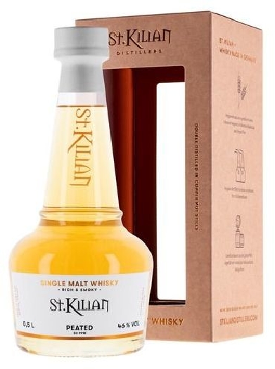 St. Kilian Distillers Peated Bavarian Single Malt Whisky 46% 0.5L