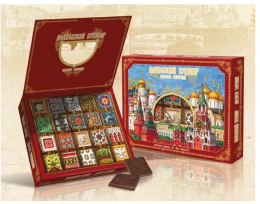 Imperial Chocolate Set Kremlin Souvenir 100G