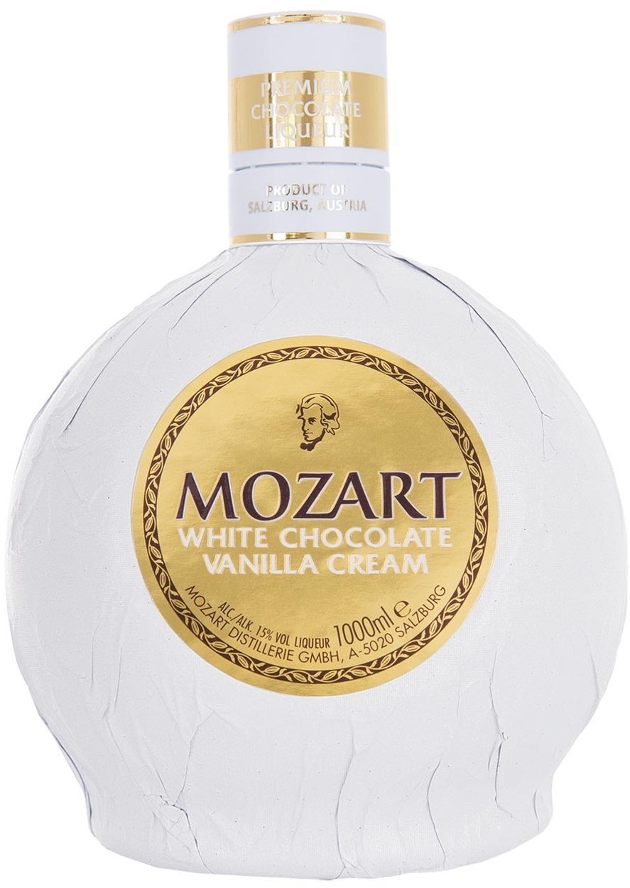 Mozart White Chocolate Vanilla Cream Liqueur 15% 1L Mozart White Chocolate Vanilla Cream Liqueur 15% 1L