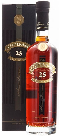 Ron Centenario Gran Reserva 25 years gift box rum 40% 0.7L