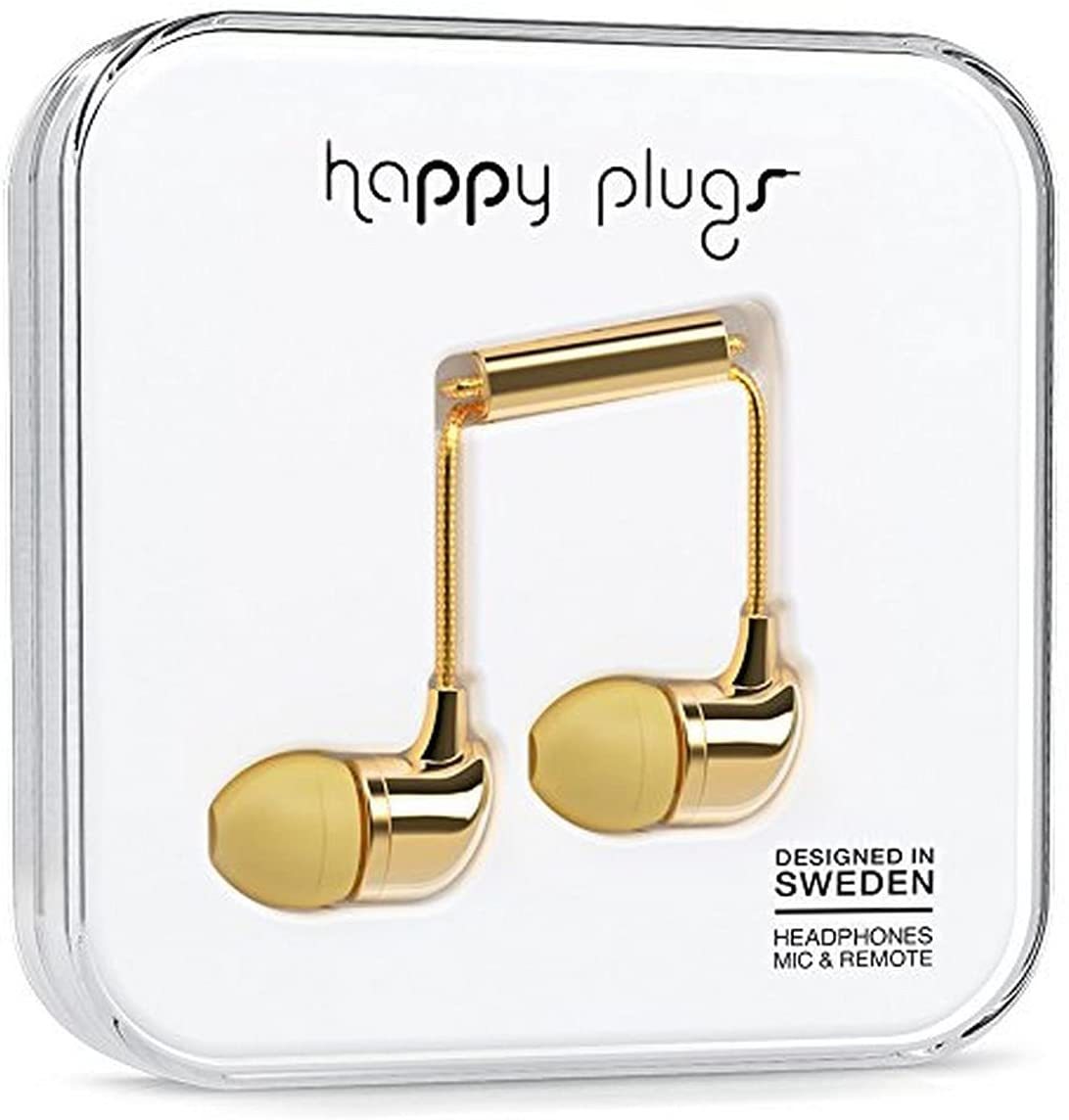Happy Plugs 7728 In-Ear Gold Happy Plugs 7728 In-Ear Gold