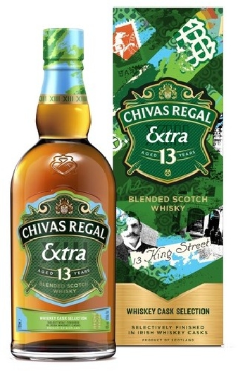 Chivas Regal 13 Year Old Extra Irish Cask Blended Scotch Whisky Traveler Exclusive 40% 1L