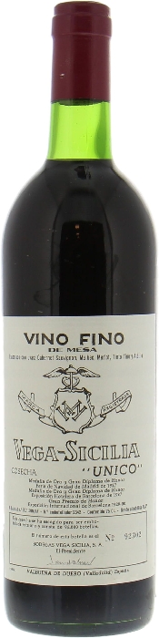 Vega sicilia Unico 2009 14%, dry red wine 0.75L