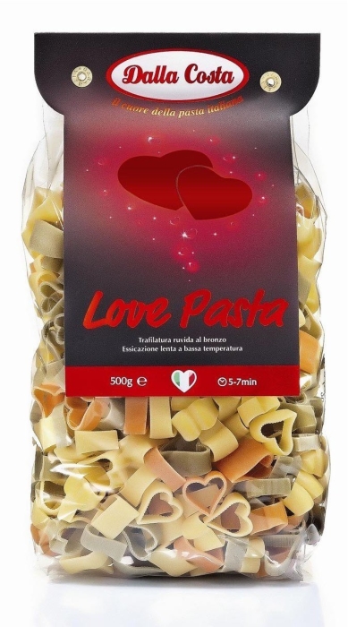 Dalla Costa Love Pasta Tricolore 0.5kg