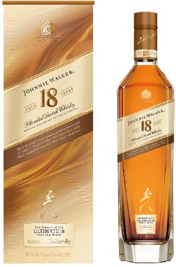 Johnnie Walker 18y Blended Scotch Whisky 40% 1L gift pack