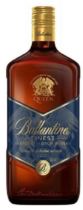 Ballantine's True Music Queen Limited Edition Scotch Whisky 40% 1L