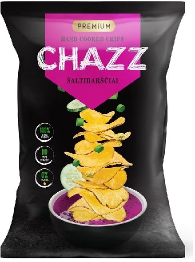 CHAZZ Potato chips Šaltibarščių 90g