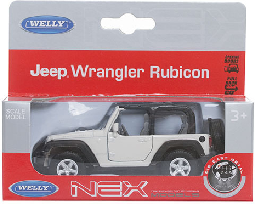 Welly Jeep Wrangler Rubicon 1:34-39 42371