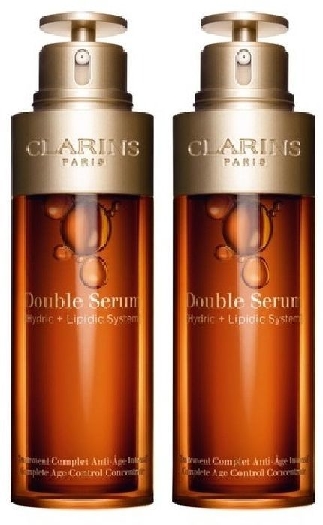 Clarins Skincare Set: Double serum 50ml x 2