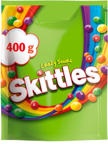 Skittles Crazy Sours pouch 400g