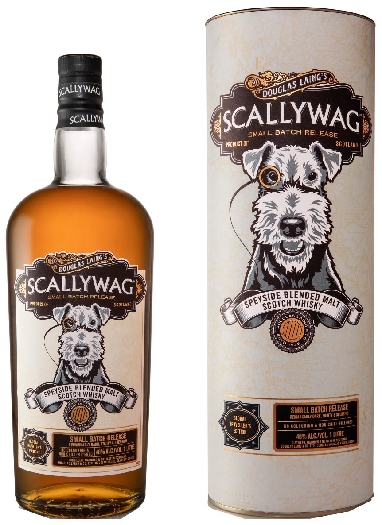 Douglas Laing Scallywag Speyside Blended Malt Scotch Whisky 48% 1L gift pack